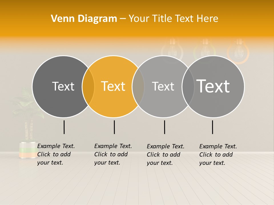 Lamp Style Floor PowerPoint Template