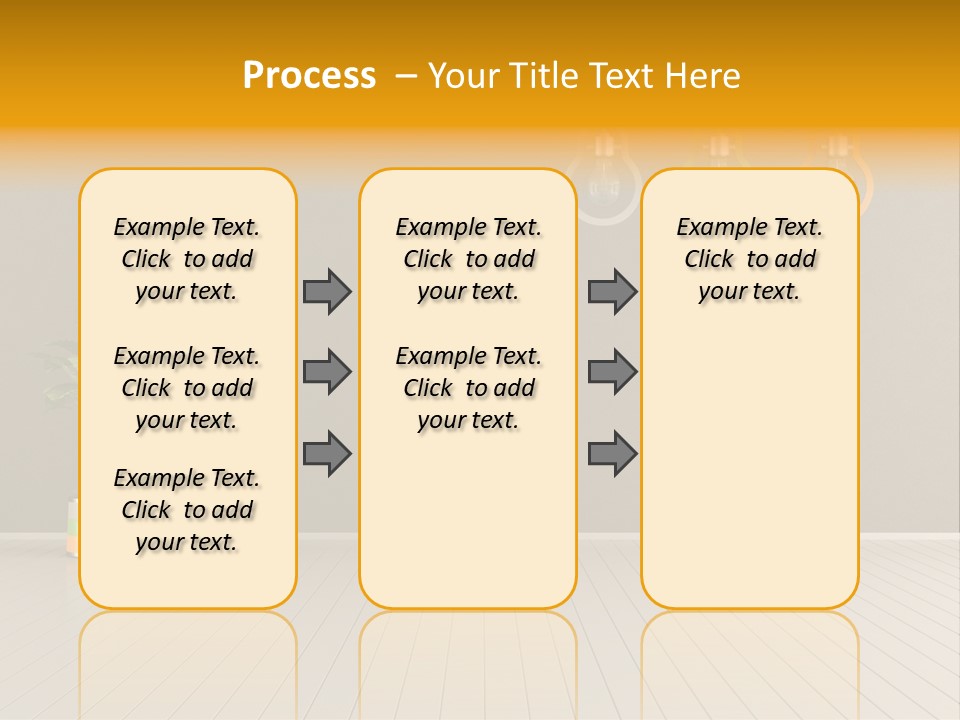 Lamp Style Floor PowerPoint Template