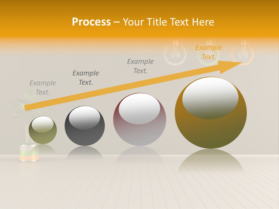 Lamp Style Floor PowerPoint Template