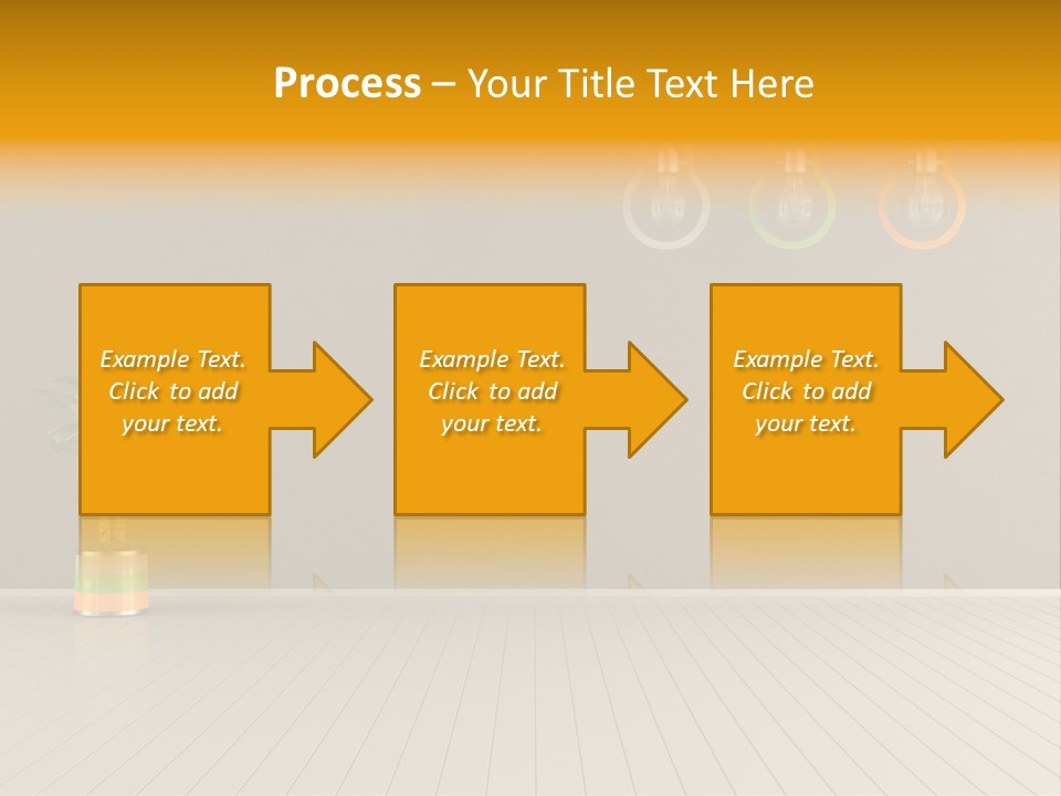 Lamp Style Floor PowerPoint Template