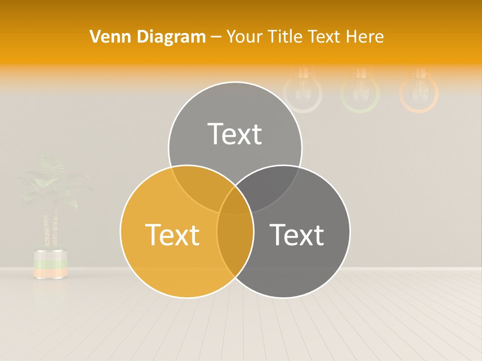 Lamp Style Floor PowerPoint Template