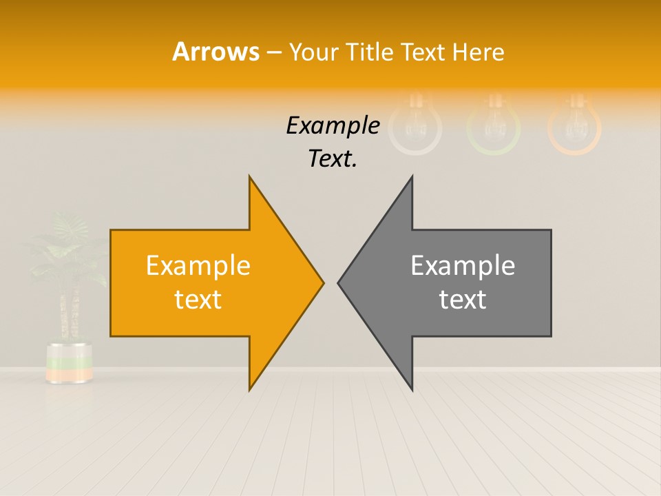 Lamp Style Floor PowerPoint Template