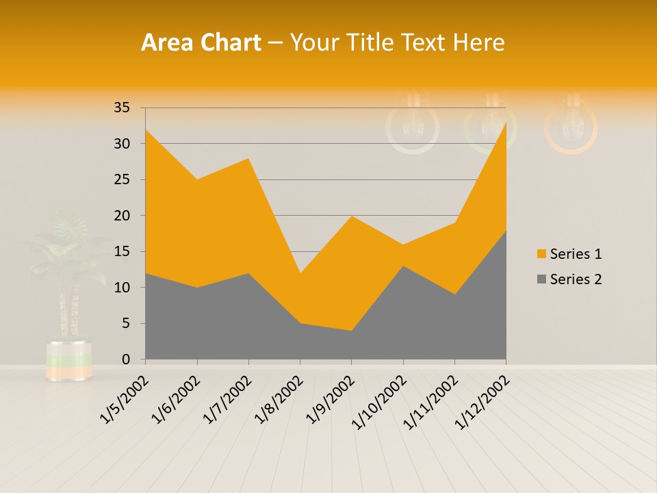 Lamp Style Floor PowerPoint Template