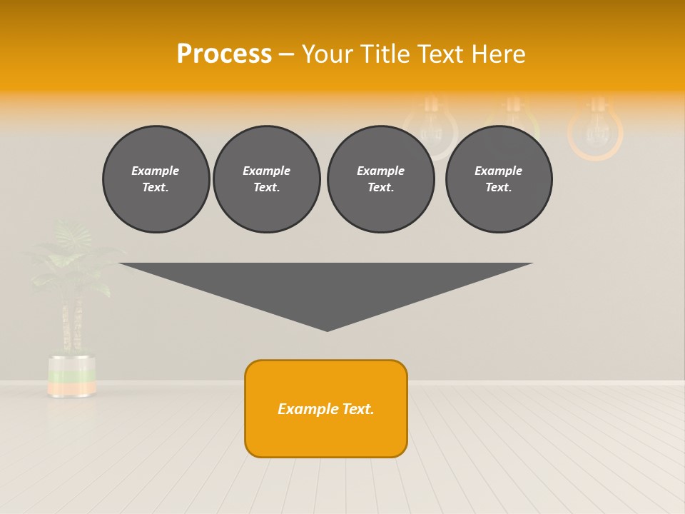 Lamp Style Floor PowerPoint Template