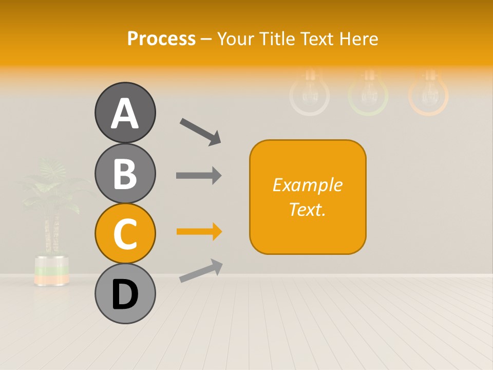 Lamp Style Floor PowerPoint Template