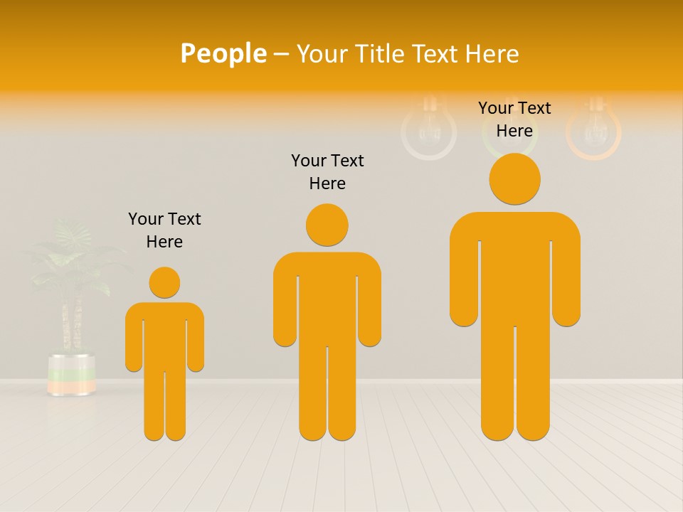 Lamp Style Floor PowerPoint Template