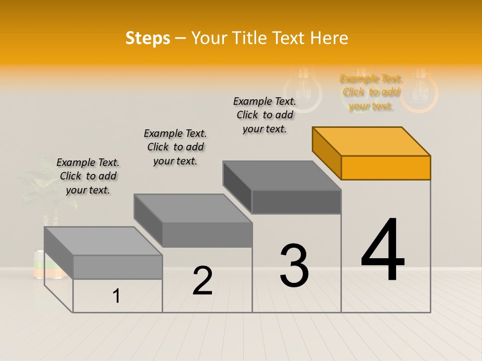 Lamp Style Floor PowerPoint Template