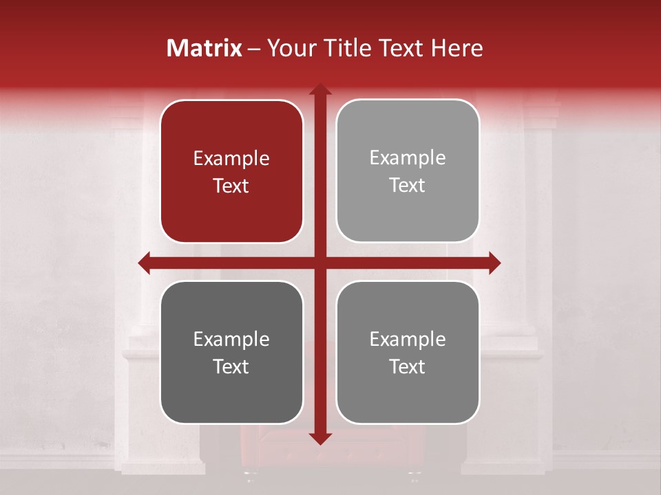 Pillar Grunge Luxury PowerPoint Template