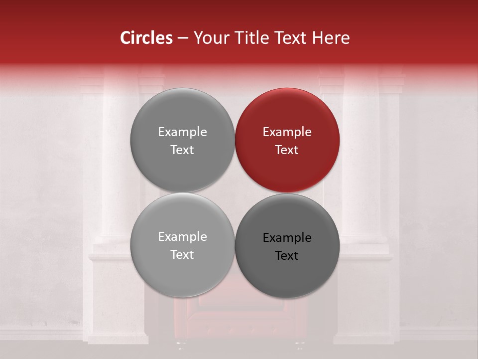 Pillar Grunge Luxury PowerPoint Template