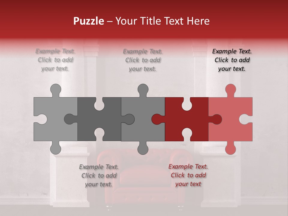 Pillar Grunge Luxury PowerPoint Template