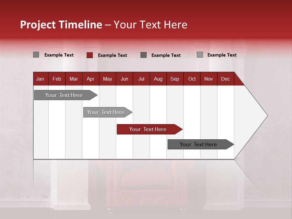 Pillar Grunge Luxury PowerPoint Template