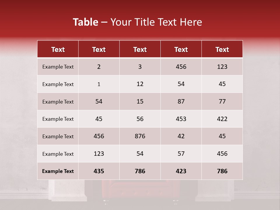 Pillar Grunge Luxury PowerPoint Template
