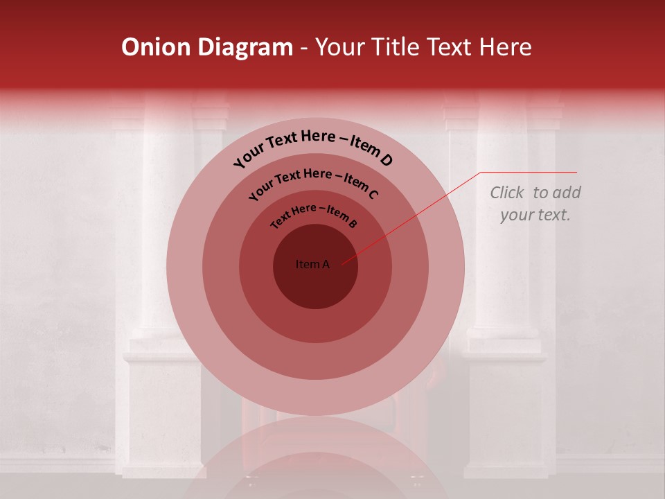 Pillar Grunge Luxury PowerPoint Template