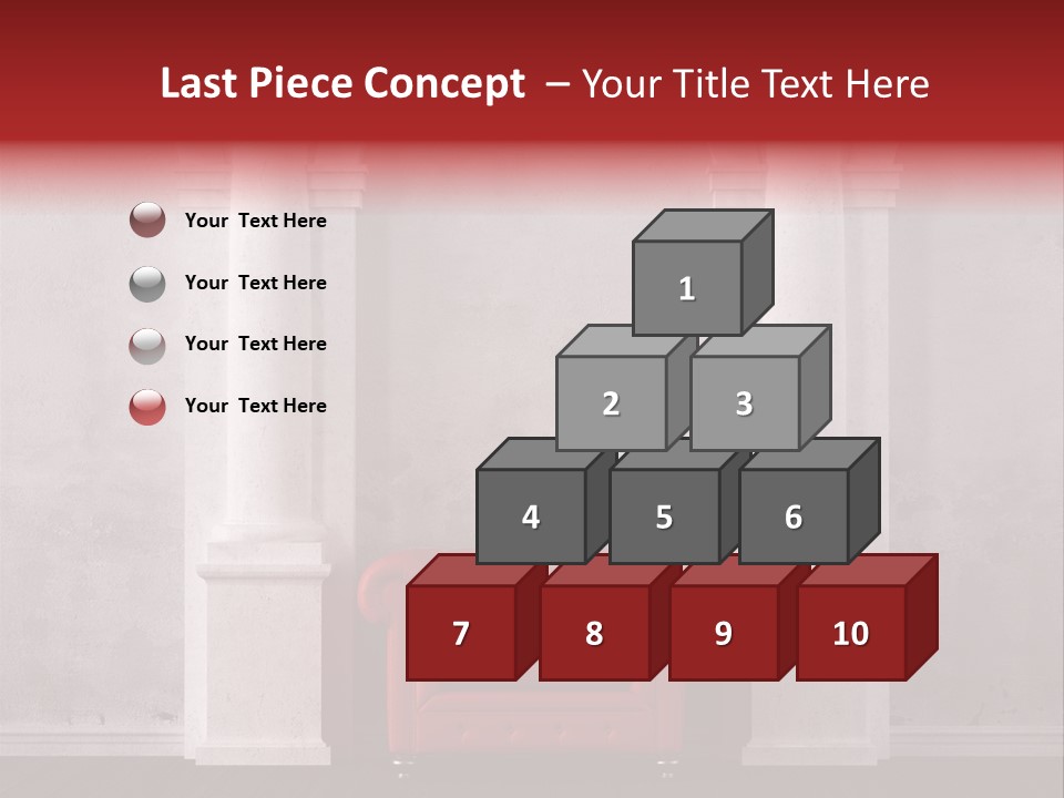 Pillar Grunge Luxury PowerPoint Template