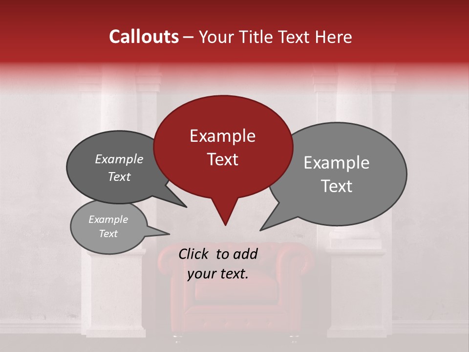 Pillar Grunge Luxury PowerPoint Template