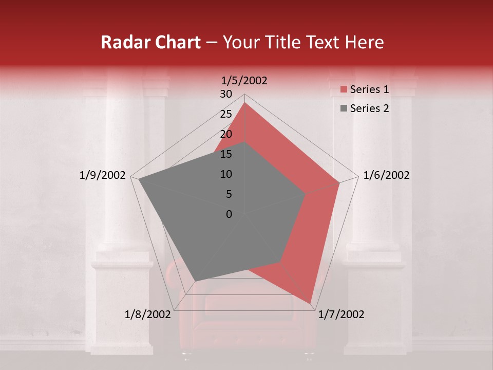 Pillar Grunge Luxury PowerPoint Template