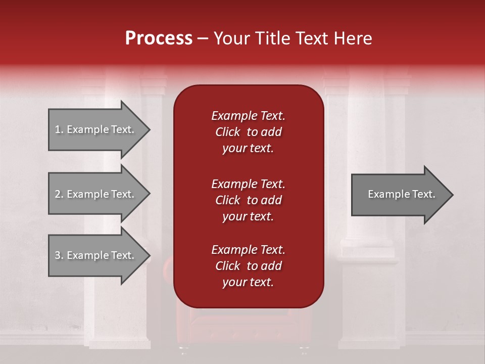 Pillar Grunge Luxury PowerPoint Template