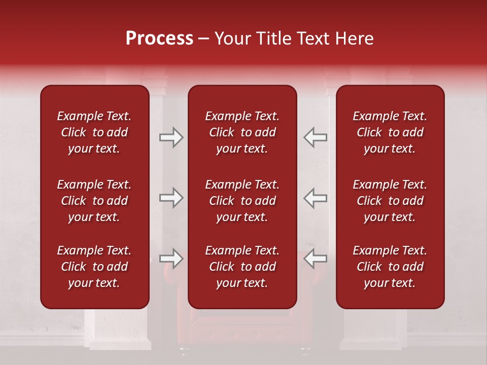 Pillar Grunge Luxury PowerPoint Template