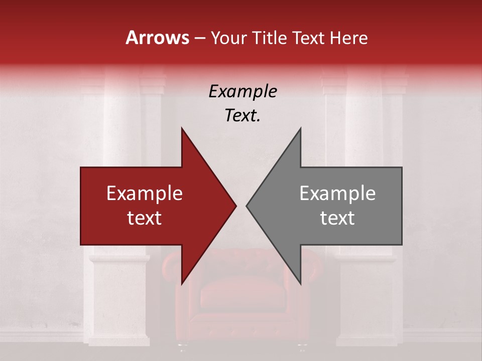Pillar Grunge Luxury PowerPoint Template