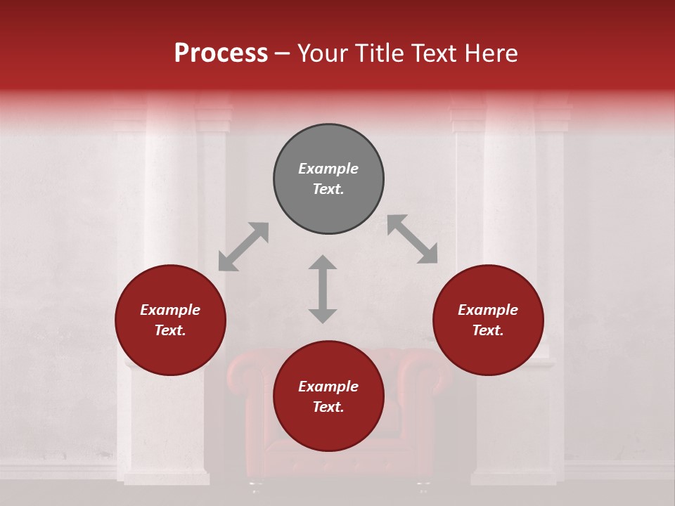 Pillar Grunge Luxury PowerPoint Template
