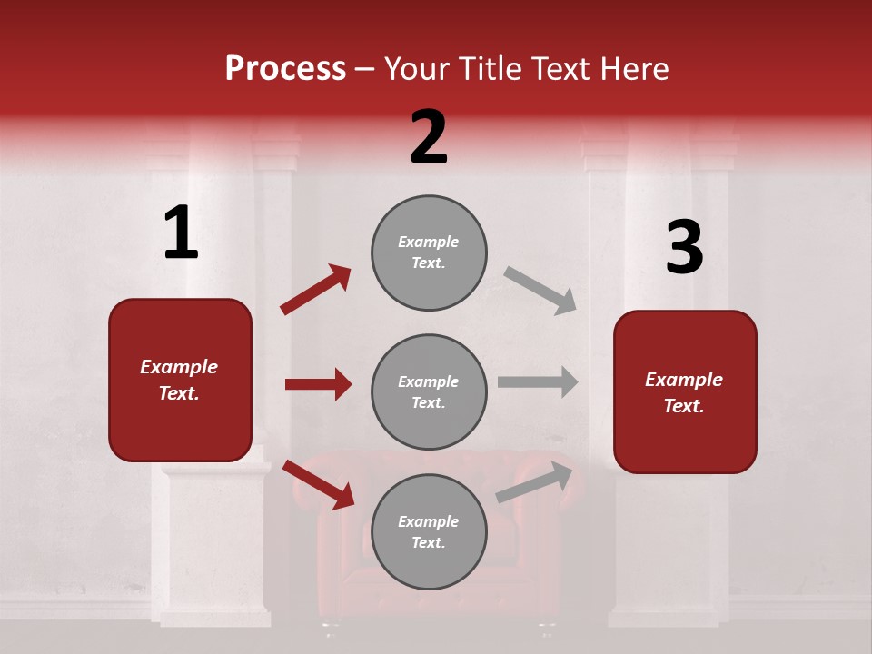 Pillar Grunge Luxury PowerPoint Template