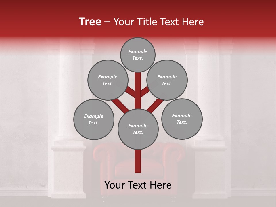 Pillar Grunge Luxury PowerPoint Template