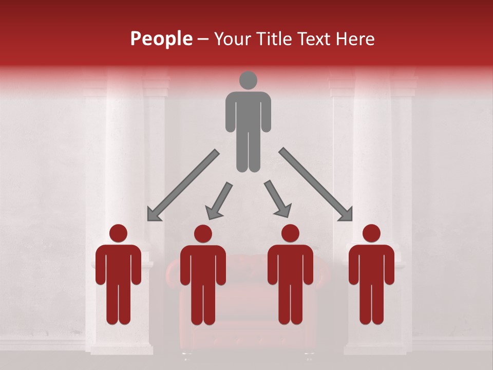 Pillar Grunge Luxury PowerPoint Template