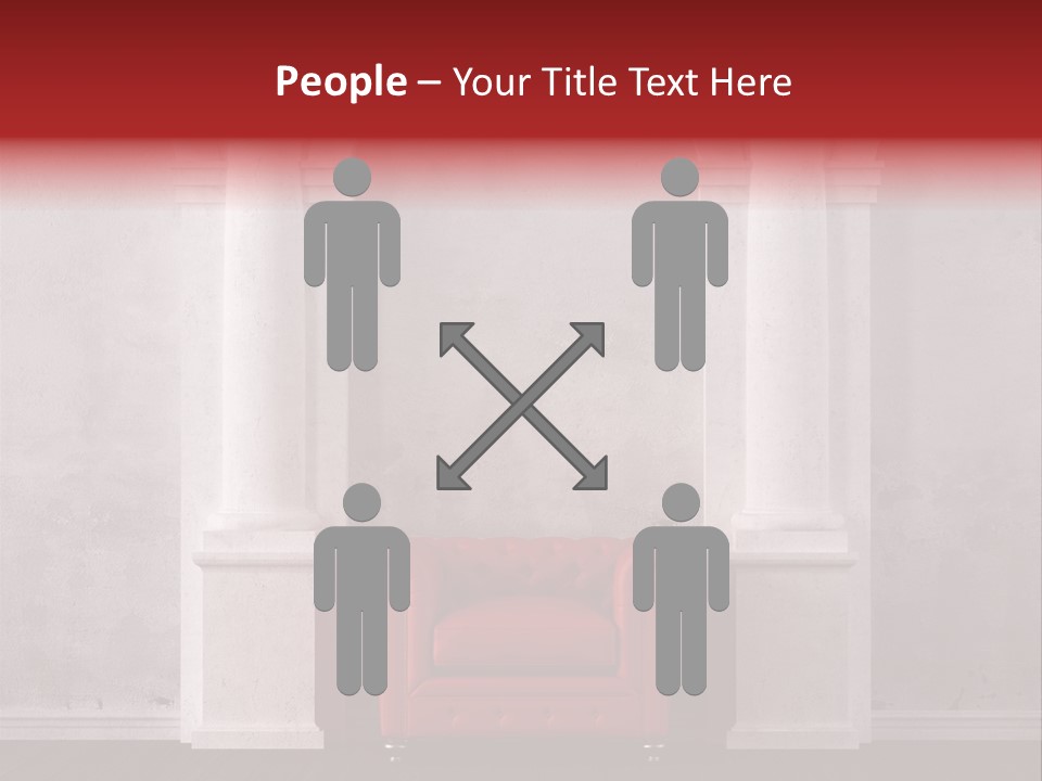 Pillar Grunge Luxury PowerPoint Template