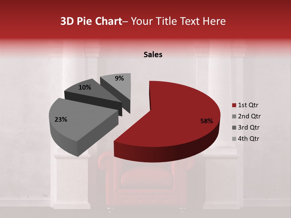 Pillar Grunge Luxury PowerPoint Template