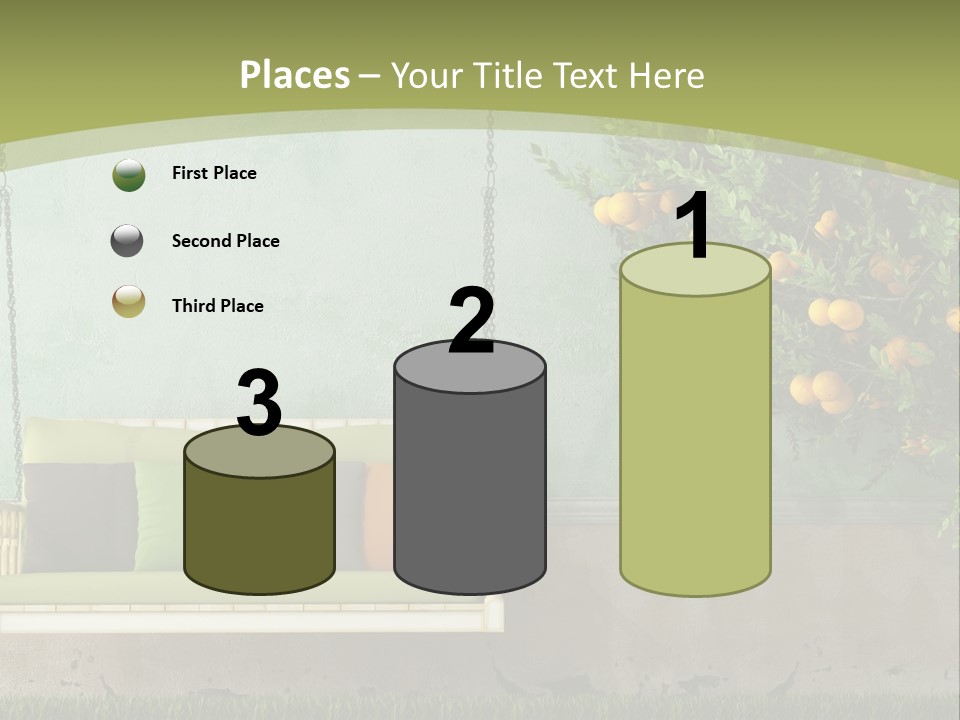 Empty Summer Nobody PowerPoint Template