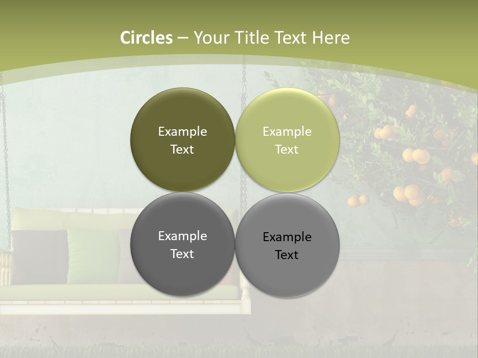 Empty Summer Nobody PowerPoint Template