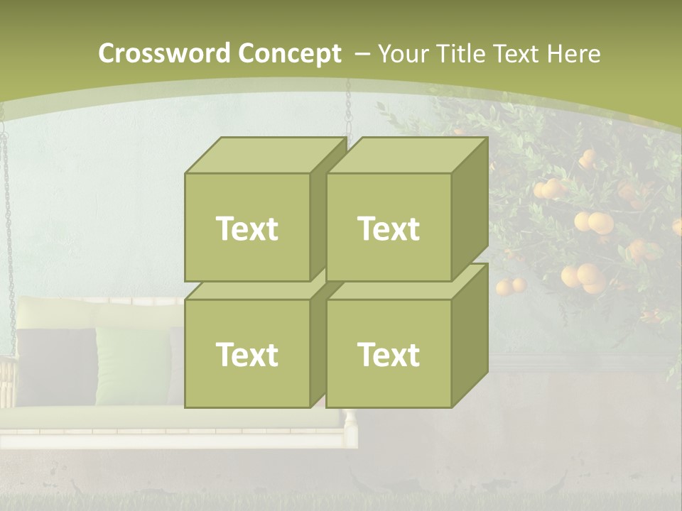 Empty Summer Nobody PowerPoint Template