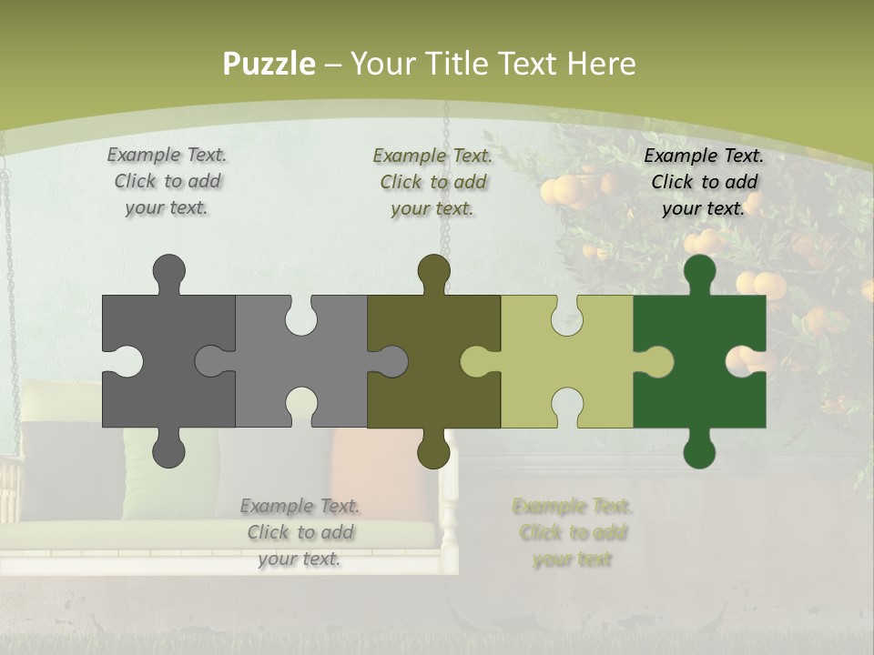 Empty Summer Nobody PowerPoint Template