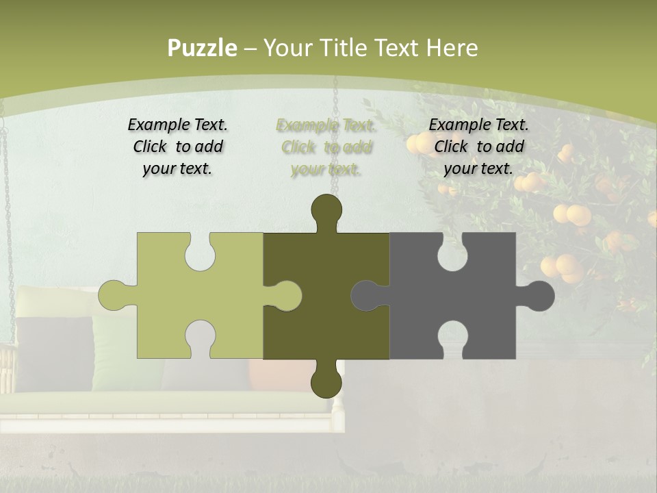 Empty Summer Nobody PowerPoint Template