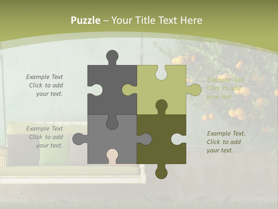 Empty Summer Nobody PowerPoint Template