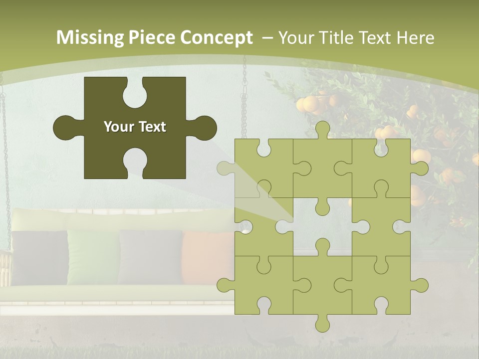 Empty Summer Nobody PowerPoint Template