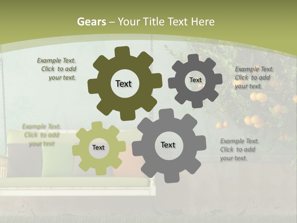 Empty Summer Nobody PowerPoint Template