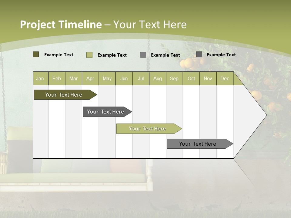 Empty Summer Nobody PowerPoint Template