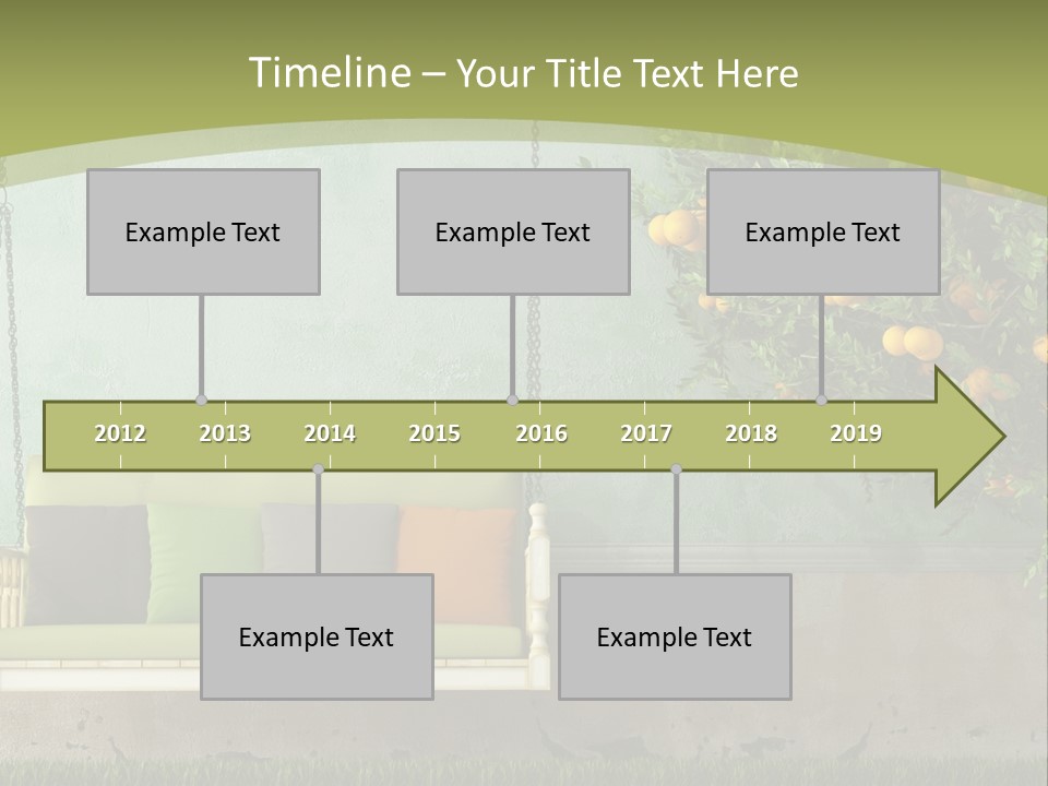 Empty Summer Nobody PowerPoint Template