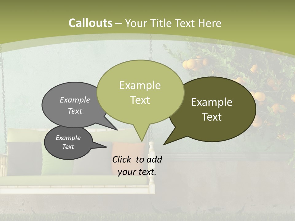 Empty Summer Nobody PowerPoint Template