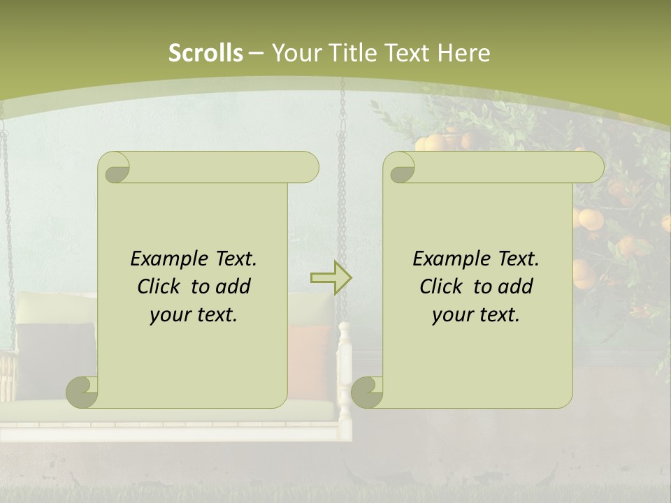 Empty Summer Nobody PowerPoint Template