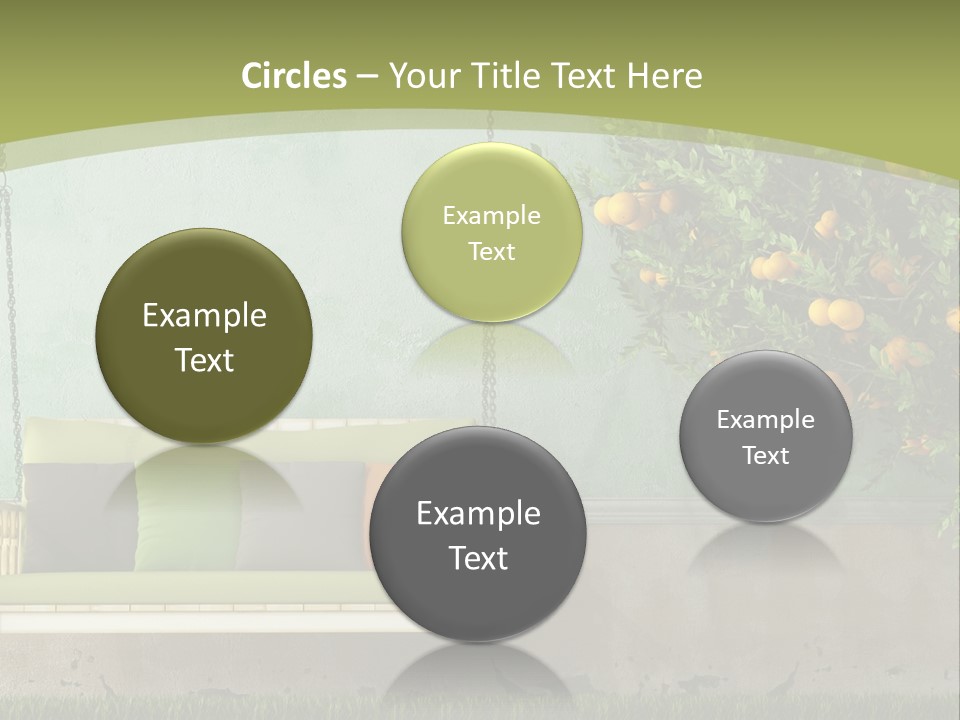 Empty Summer Nobody PowerPoint Template