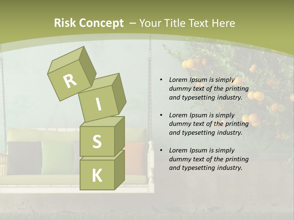 Empty Summer Nobody PowerPoint Template