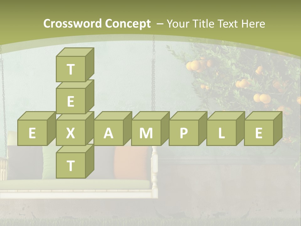Empty Summer Nobody PowerPoint Template