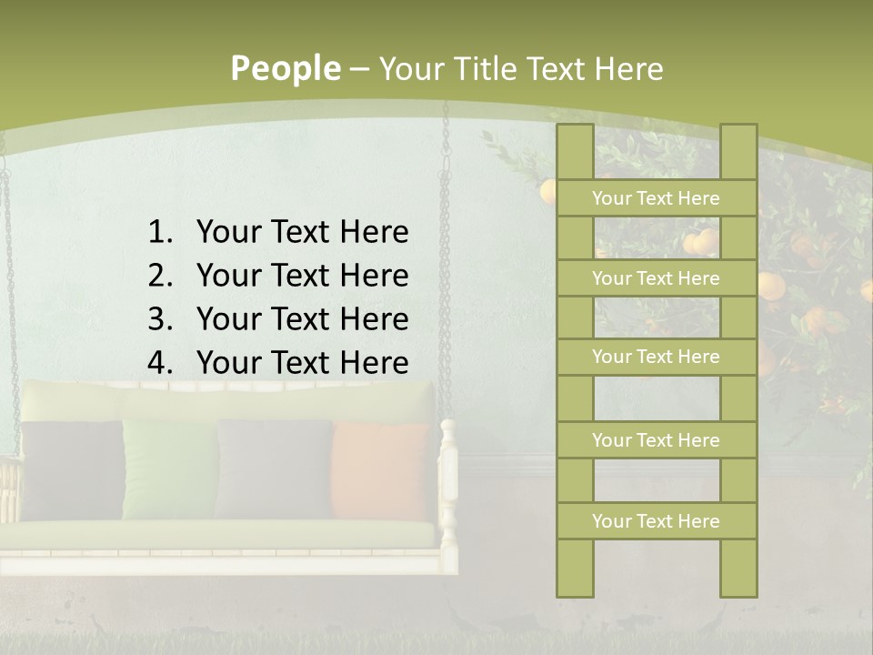 Empty Summer Nobody PowerPoint Template