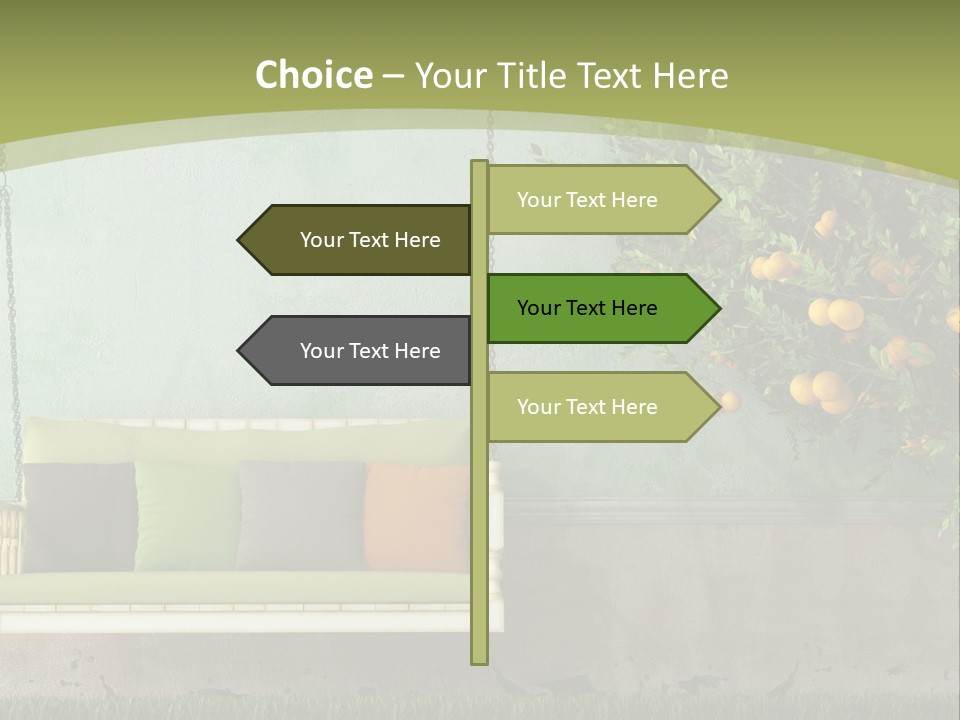 Empty Summer Nobody PowerPoint Template