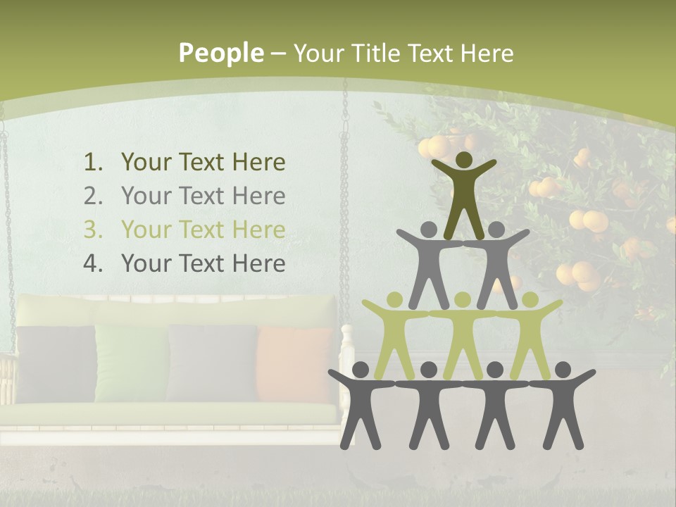 Empty Summer Nobody PowerPoint Template