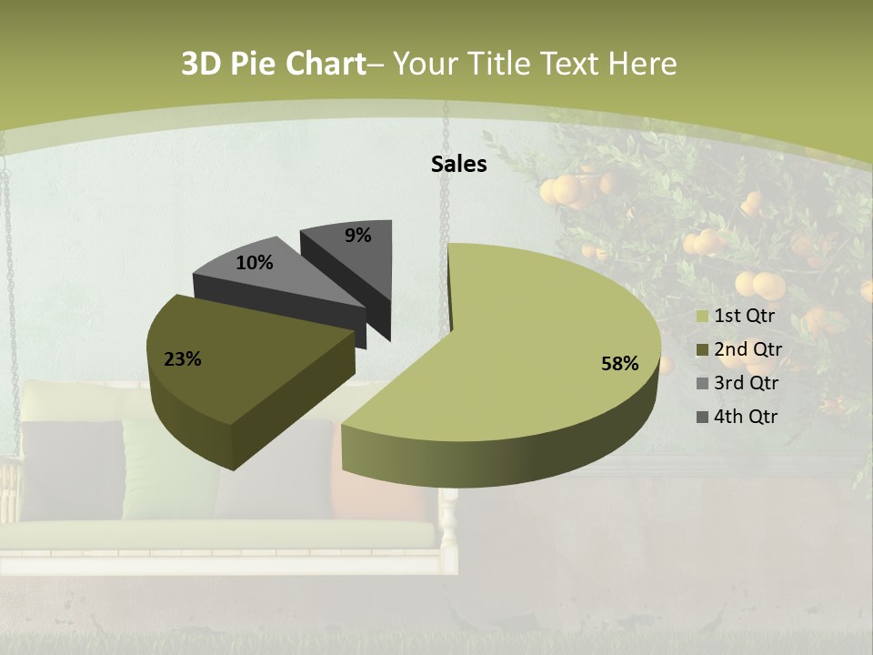 Empty Summer Nobody PowerPoint Template