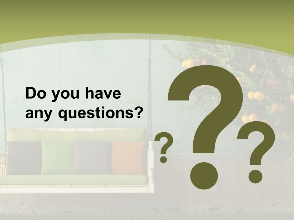 Empty Summer Nobody PowerPoint Template