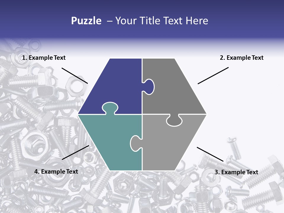 Screw Threaded Steel PowerPoint Template